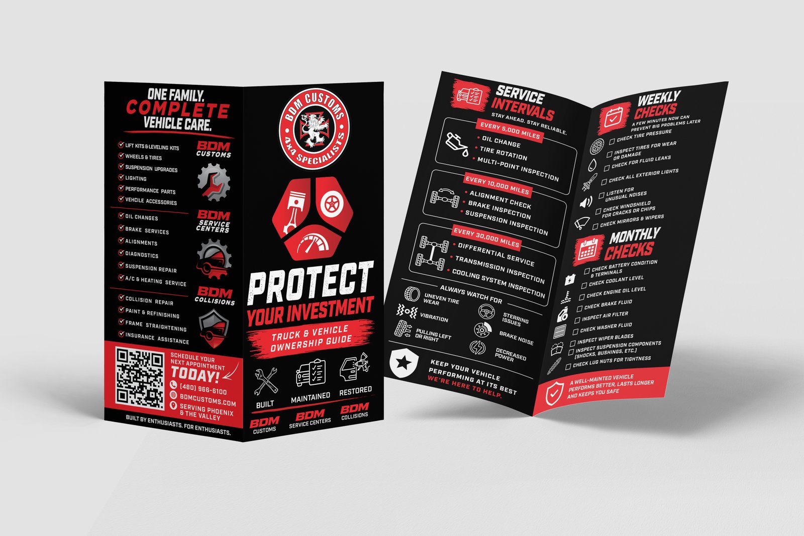 Marketing flyer design