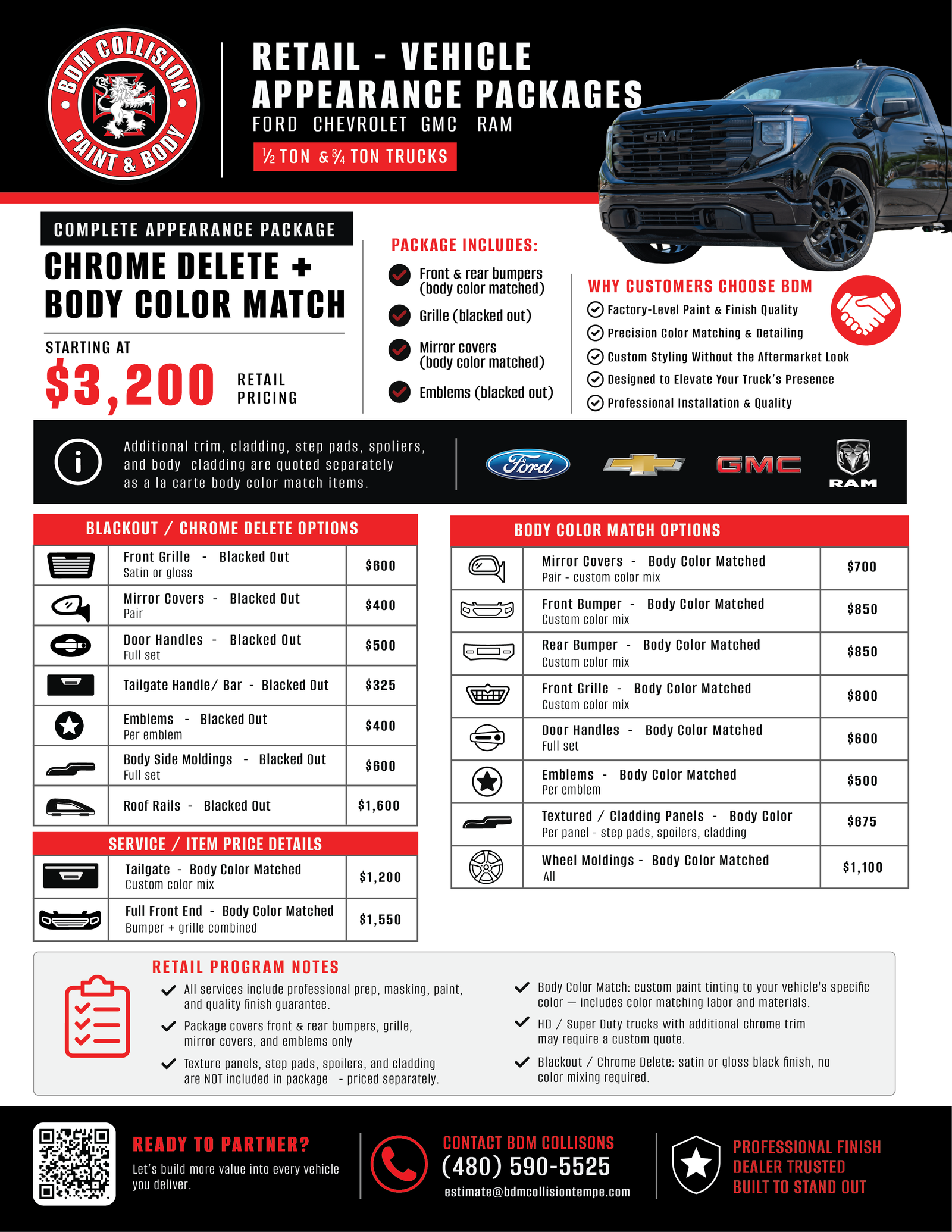 Brochure or promotional layout
