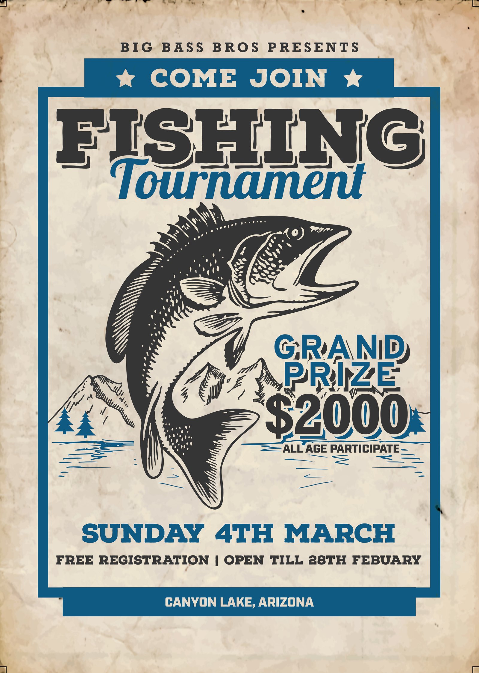 Promotional poster design