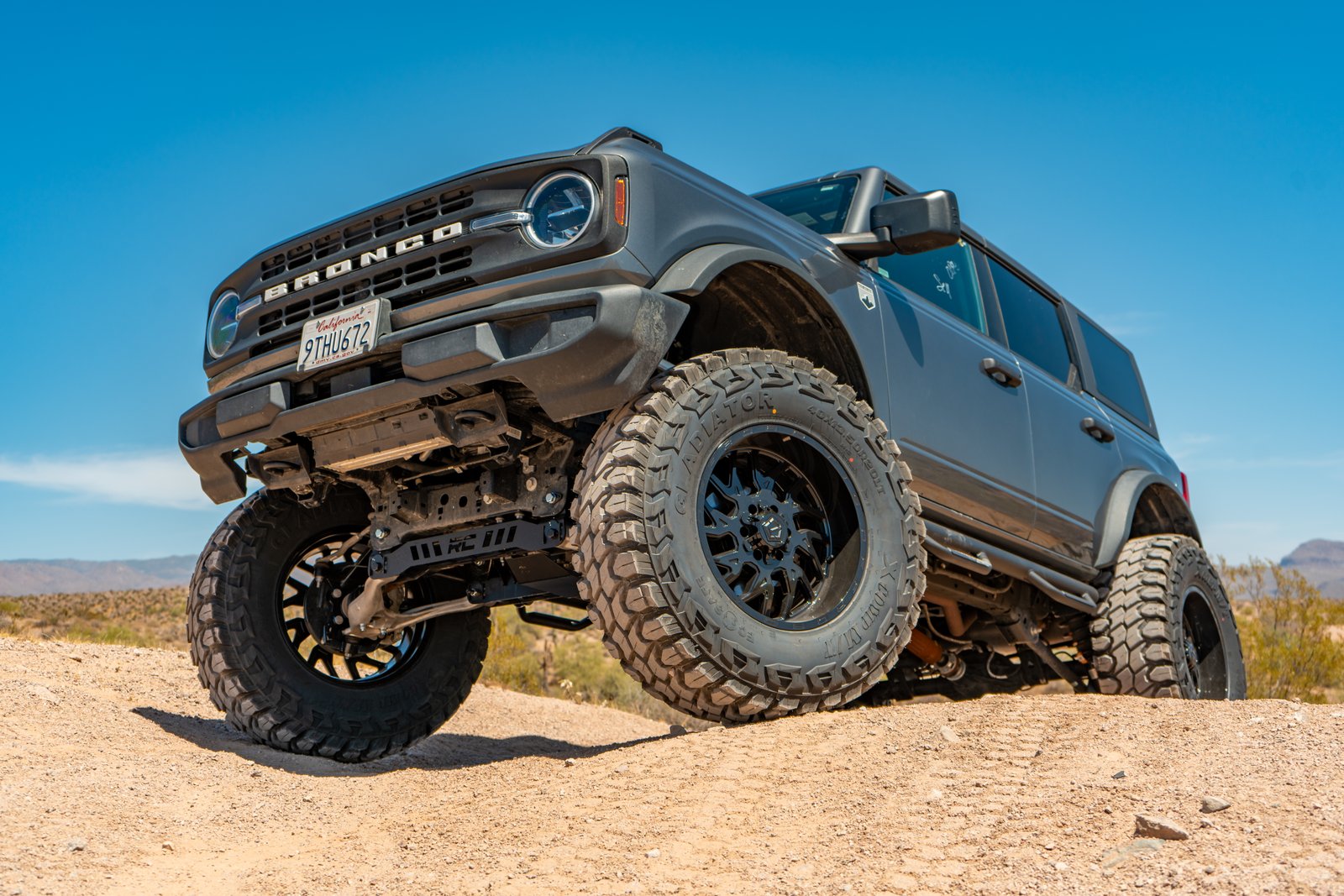 Close-up detail of a custom vehicle